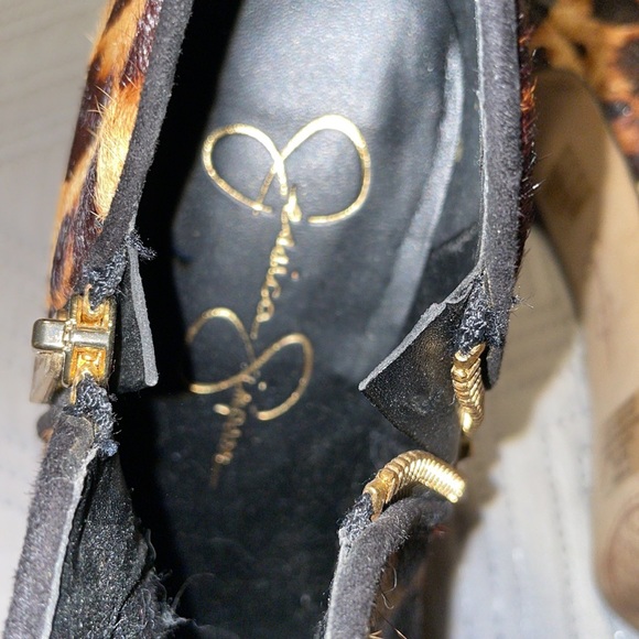 Leopard Booties by Jessica Simpson - Picture 5 of 7